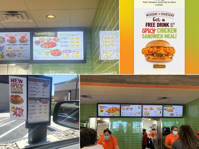 Pollo Campero Santa Ana 17 Menu