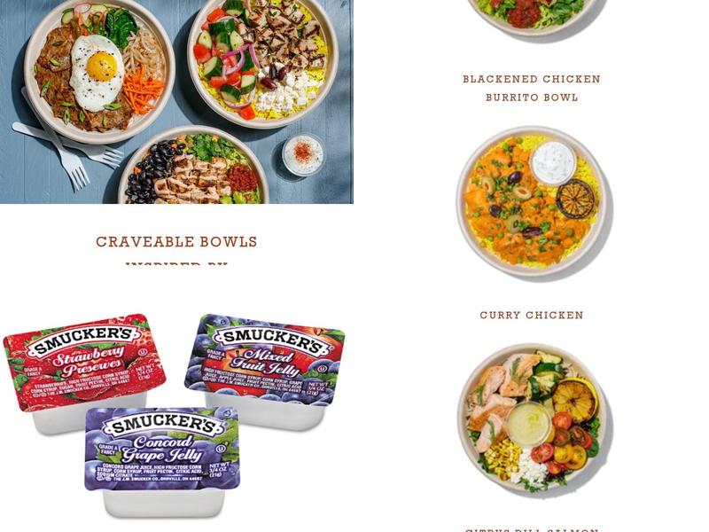 Roadtrip Bowls Made by Lazy Dog Menu