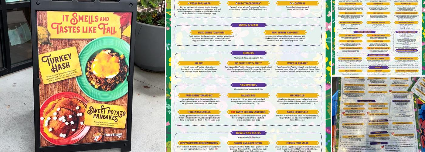 The Flying Biscuit Cafe Menu