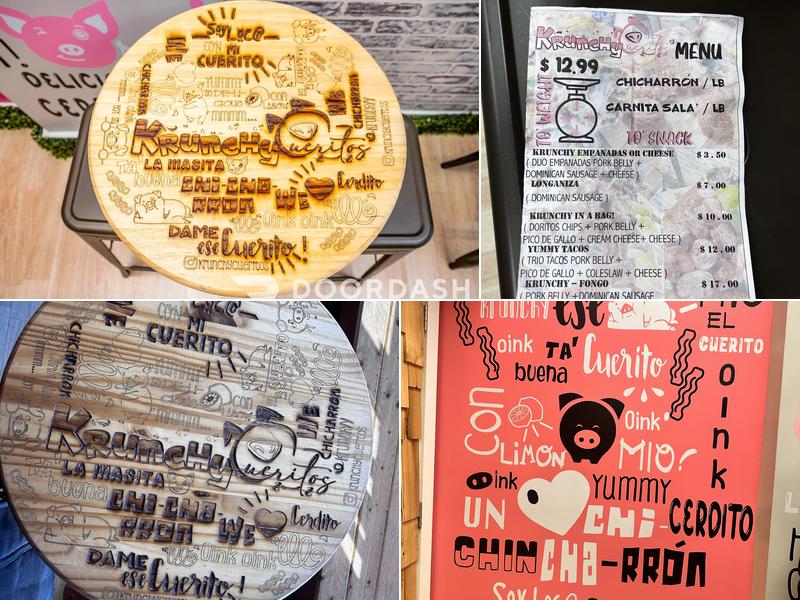 Krunchy Cueritos Menu