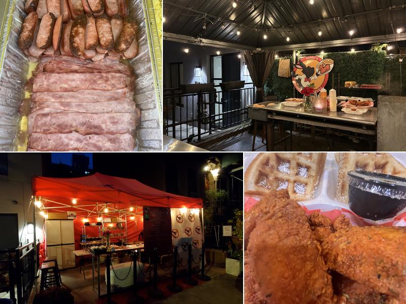 Rabbit’s Chicken & Waffles