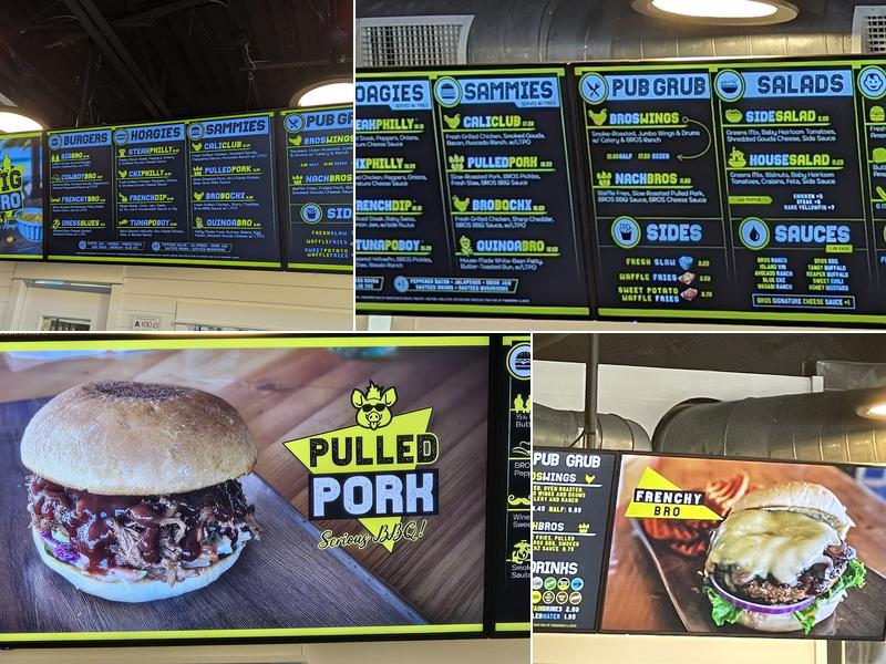BROS Menu