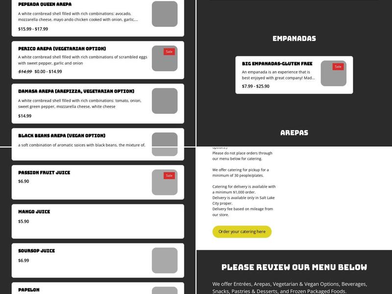 Delicius Menu