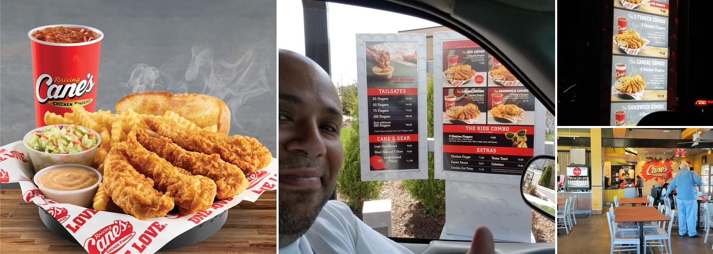 Raising Cane's Chicken Fingers Menu