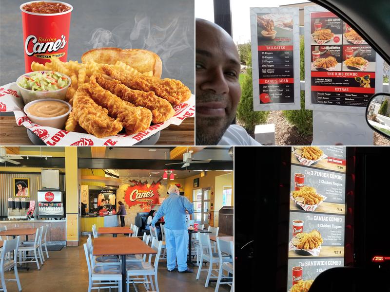 Raising Cane's Chicken Fingers Menu