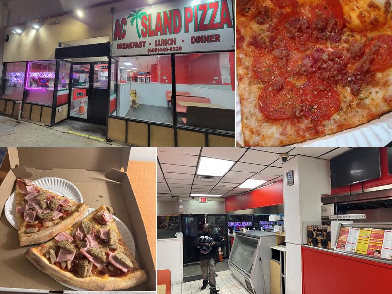 AC Island Pizza 1333 Pacific Avenue, Atlantic City