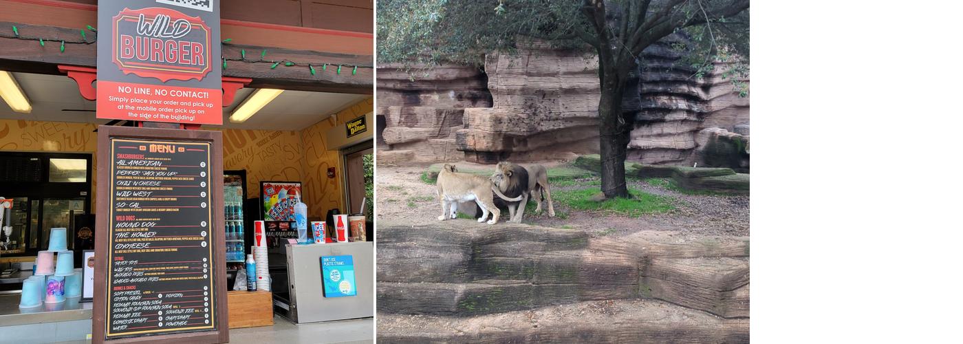 Wild Burger Menu