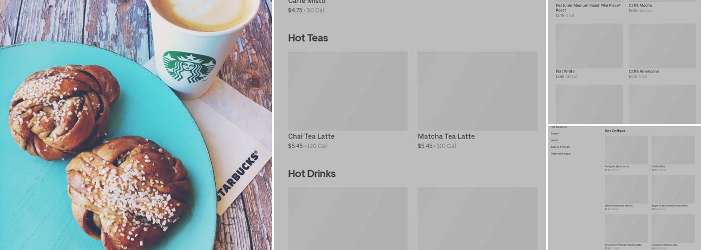 Starbucks Menu
