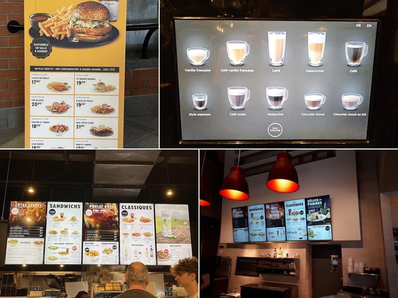 Express St-Hubert Menu