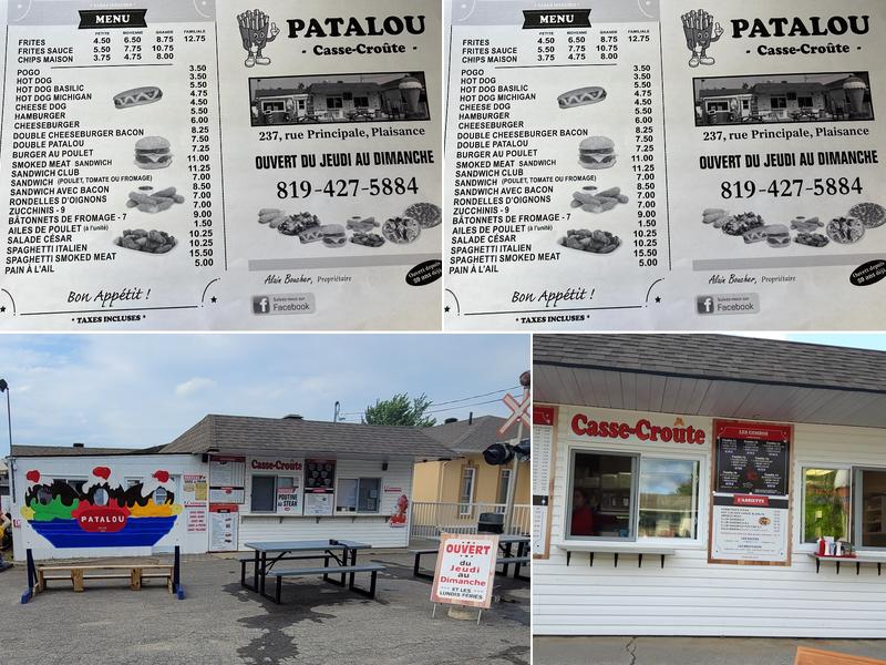 Casse-Croûte Patalou Menu