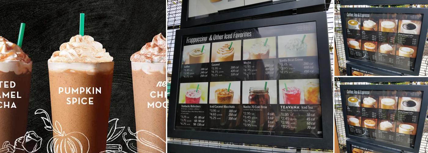 Starbucks Menu