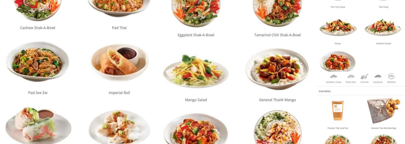 Thai Express Restaurant Saint-Bruno-de-Montarville Menu