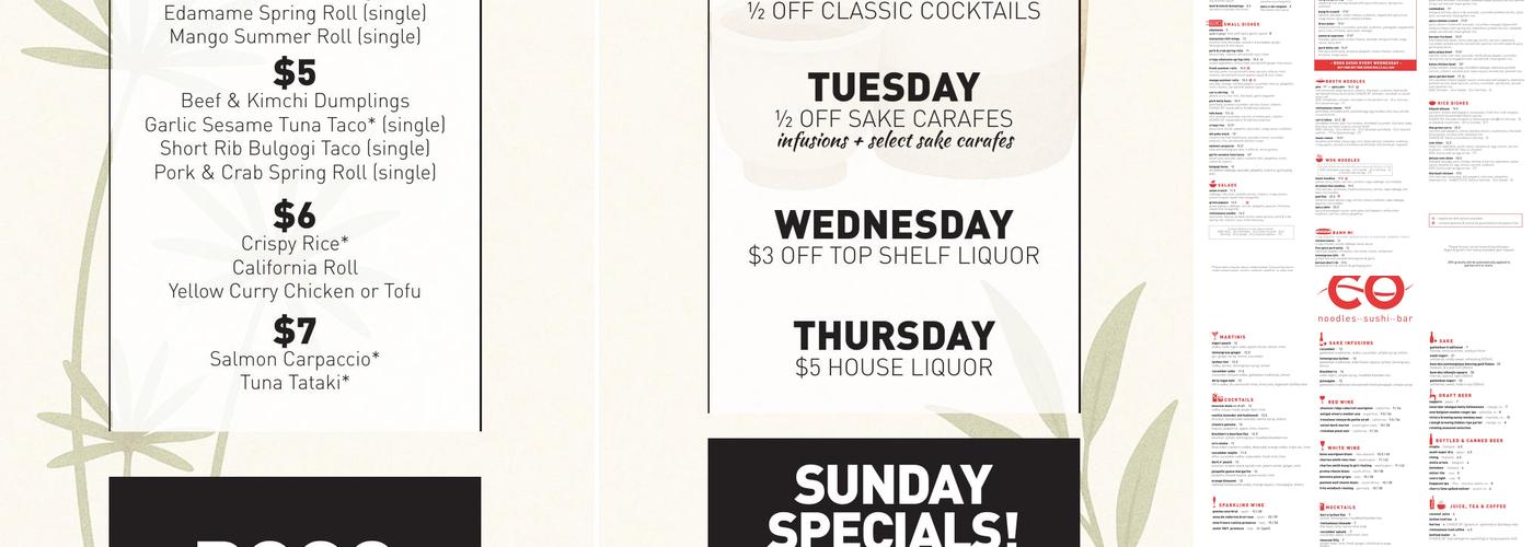 CO Menu