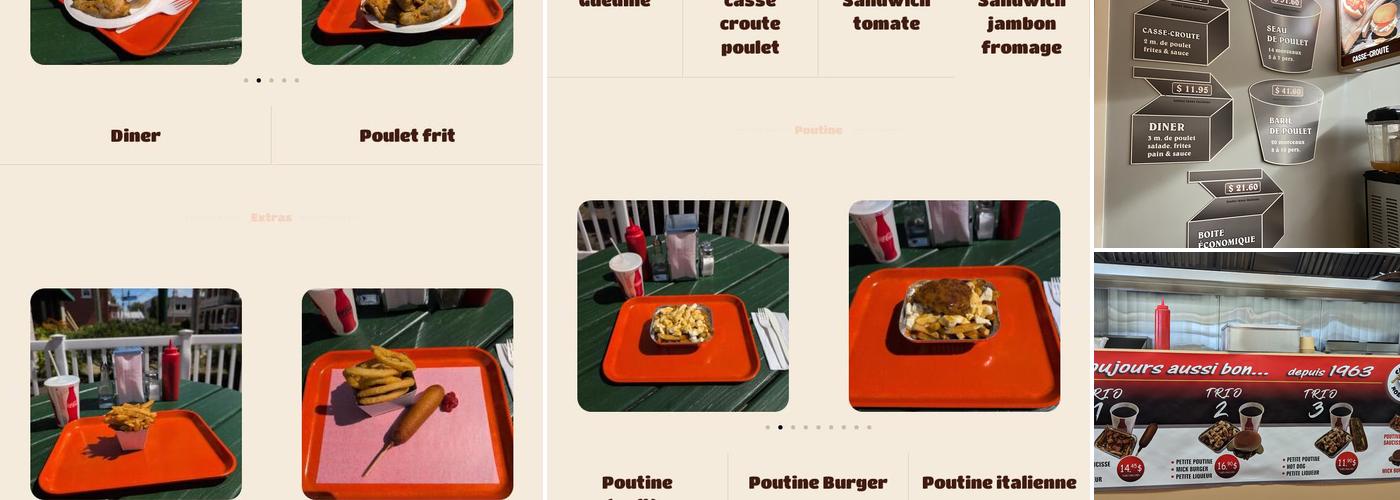 Cantine Normandin Menu