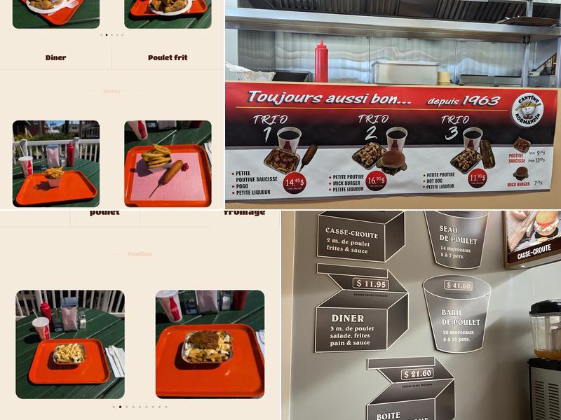 Cantine Normandin Menu