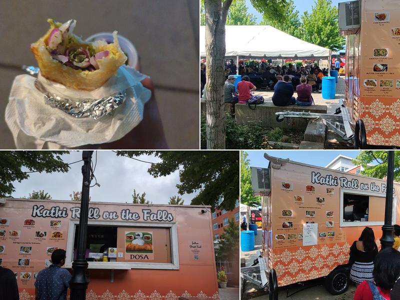 KATHI ROLLS ON THE FALLS