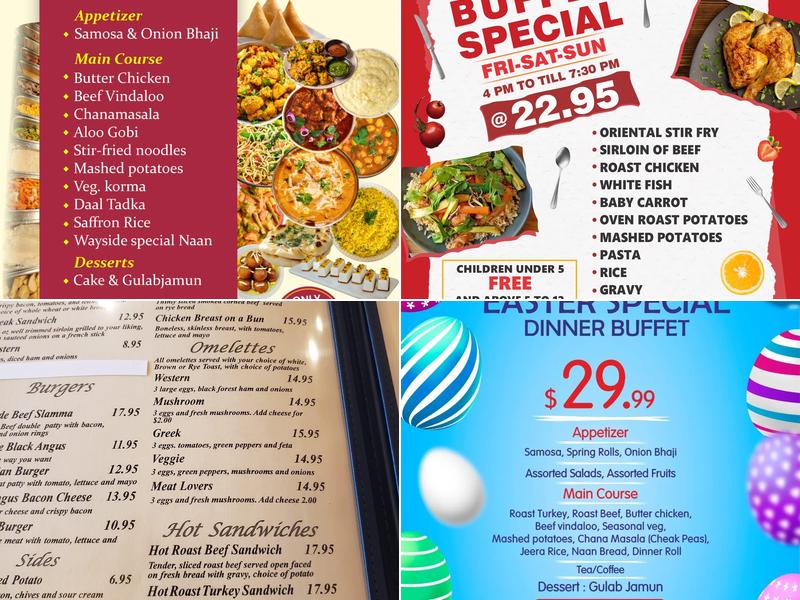 Wayside Dining & Bar Menu