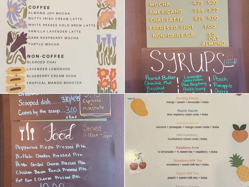 Deja Brew Menu