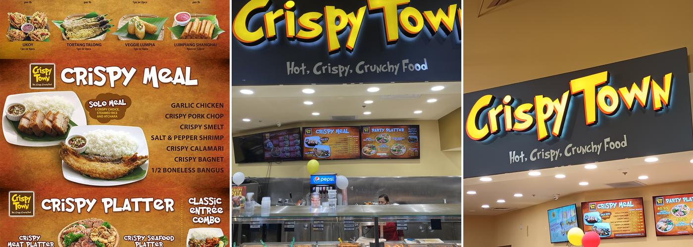 Crispy Town Menu