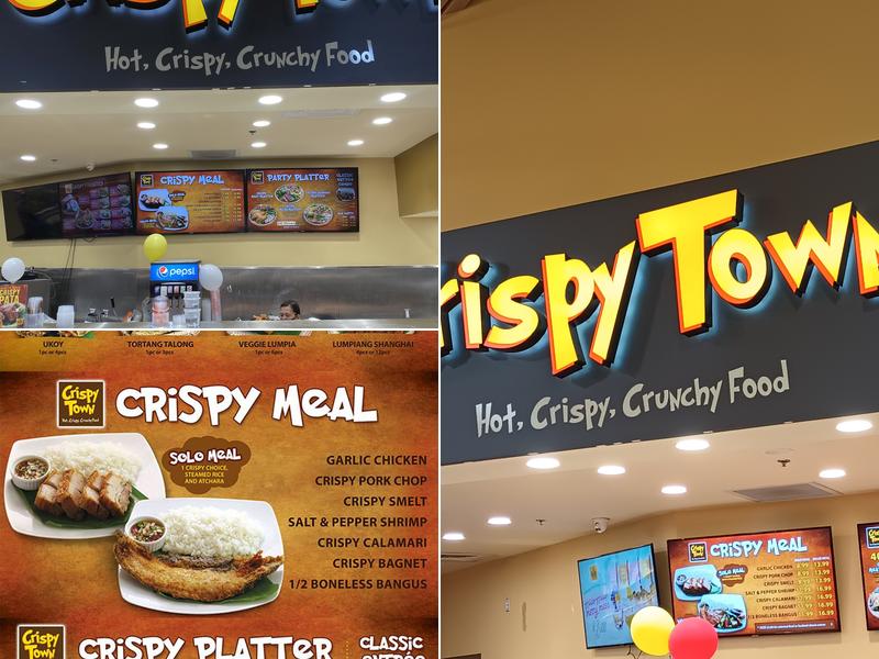 Crispy Town Menu