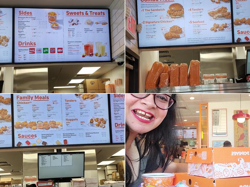 Popeyes Louisiana Kitchen Menu