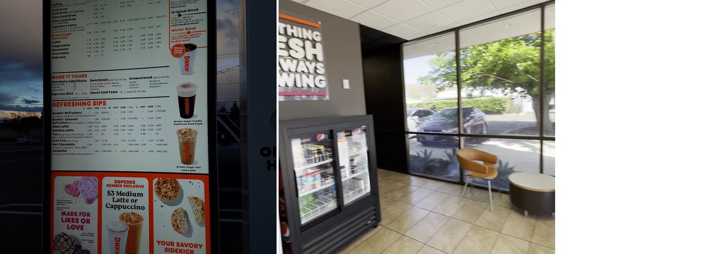 Dunkin' Menu