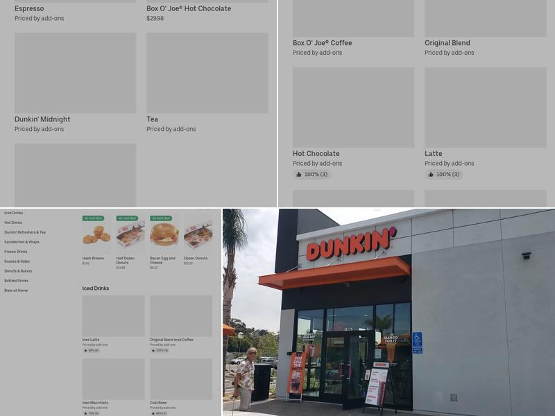 Dunkin’ Menu