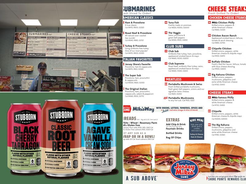 Jersey Mike's Subs Menu