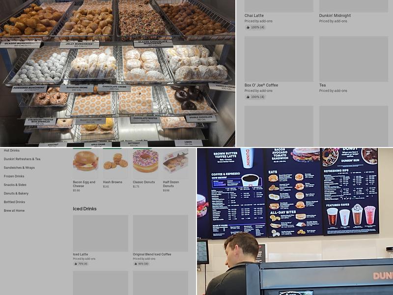 Dunkin' Menu