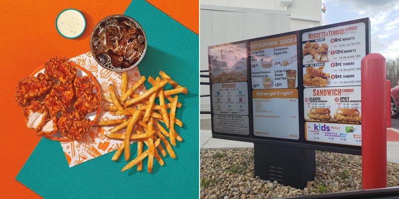 Popeyes Louisiana Kitchen Menu