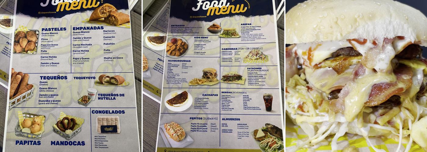 Quesito’s Express Menu