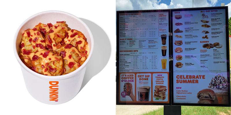 Dunkin' Menu