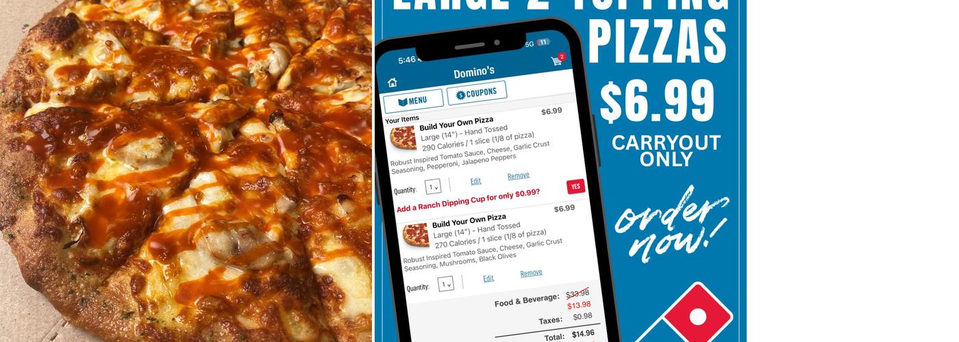 Domino's Pizza Menu