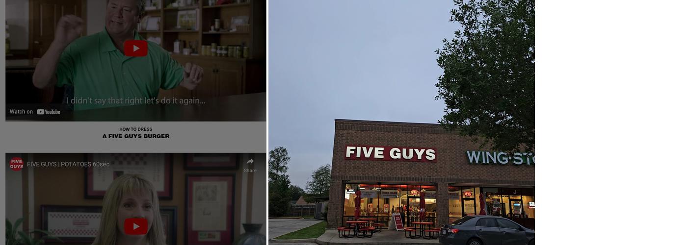 Five Guys Menu