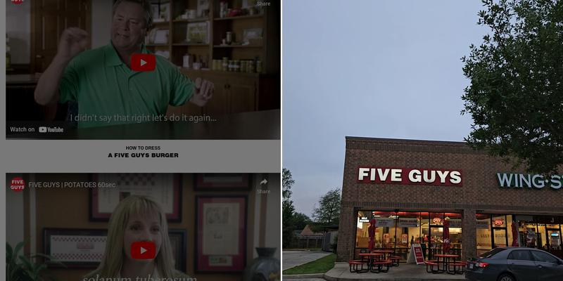Five Guys Menu