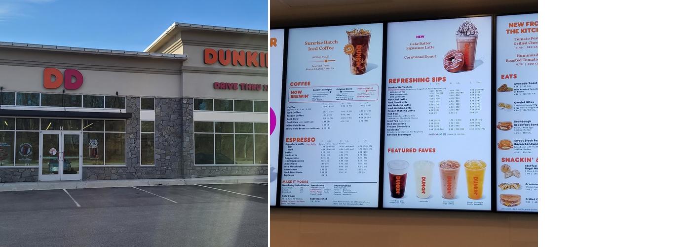 Dunkin' Menu