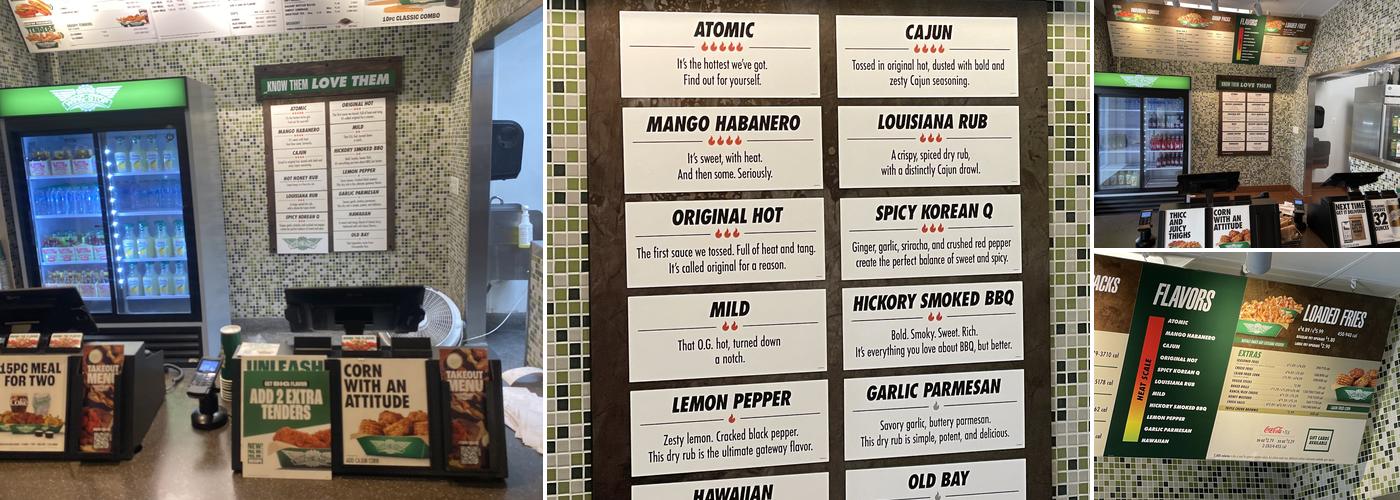 Wingstop Menu