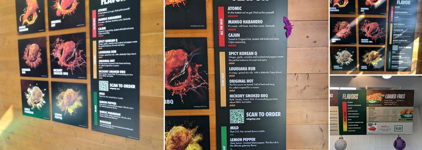 Wingstop Menu