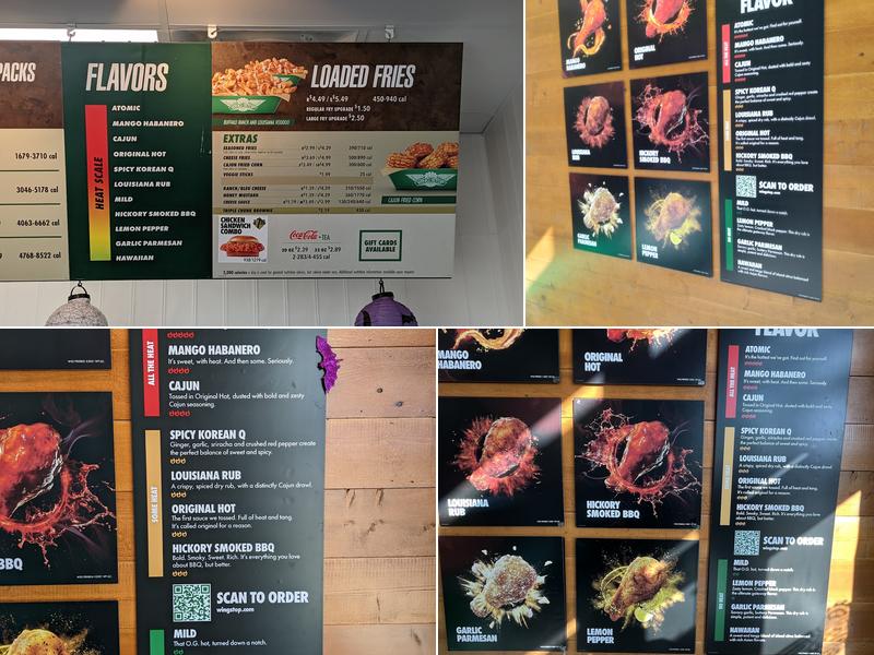 Wingstop Menu