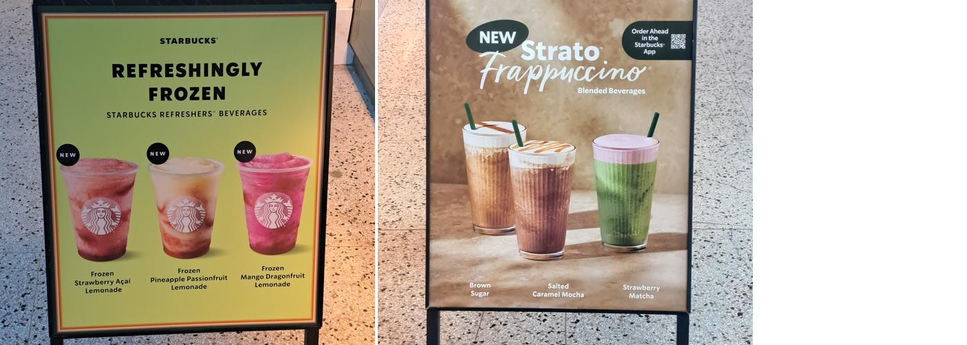 Starbucks Menu