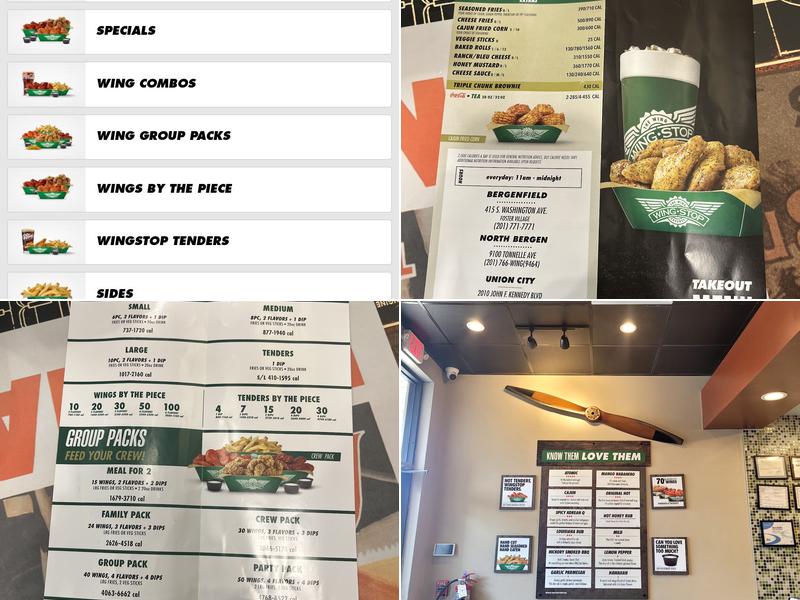 Wingstop Menu