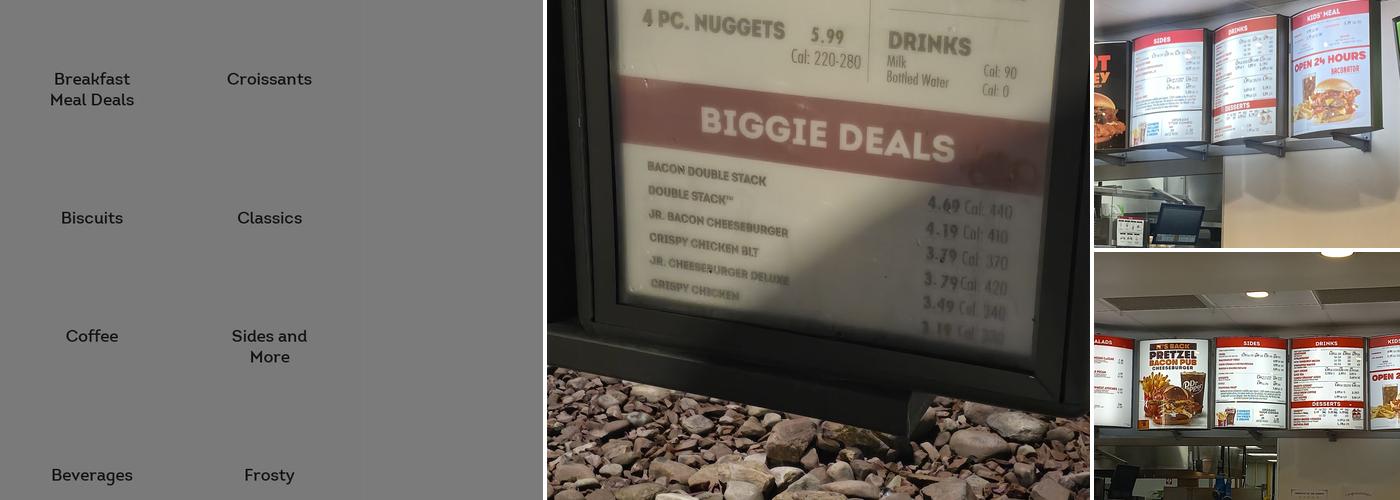 Wendy's Menu