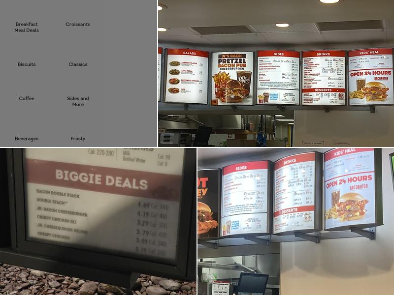 Wendy's Menu