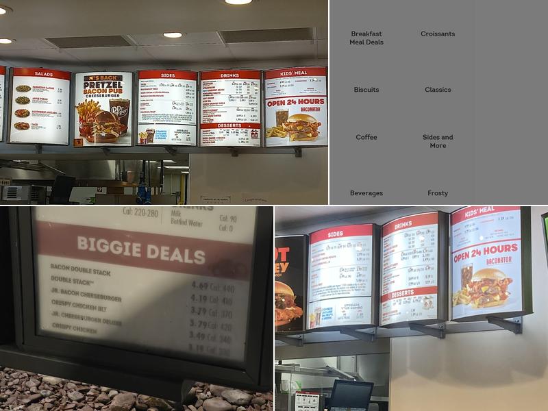 Wendy's Menu