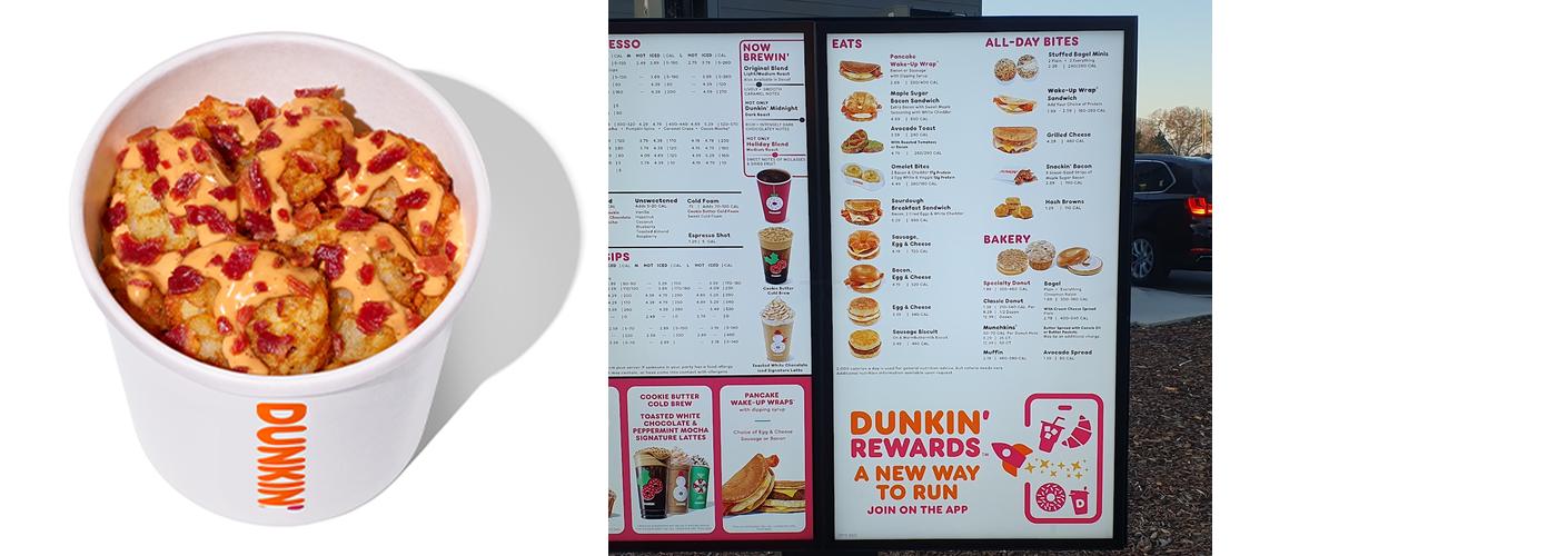 Dunkin' Menu