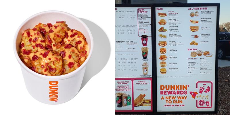 Dunkin' Menu