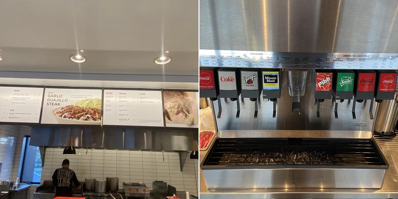 Chipotle Mexican Grill Menu
