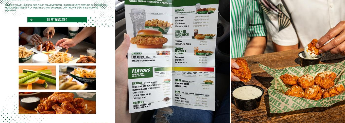 Wingstop Menu