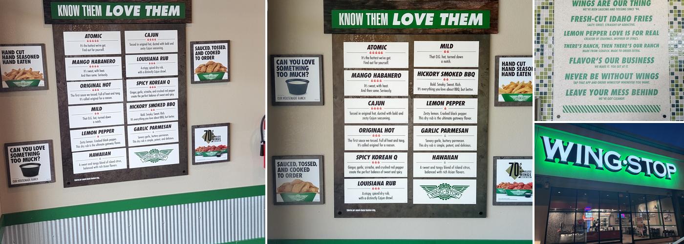 Wingstop Menu