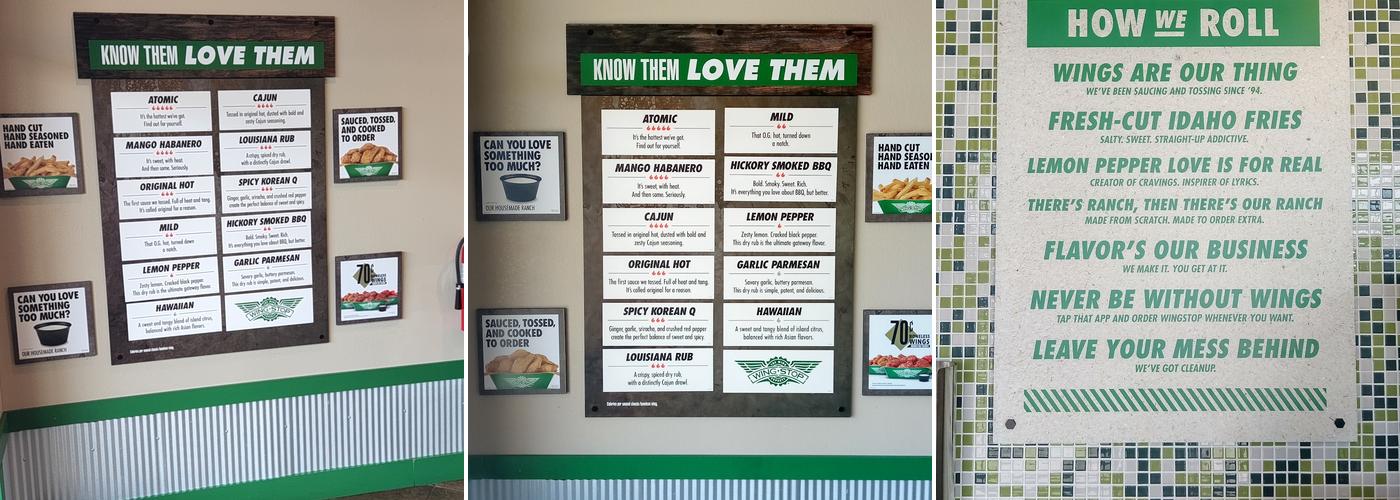 Wingstop Menu